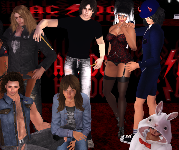  Bad Ampitude ACDC Group Photo